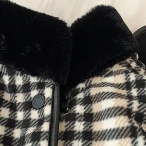 Rachel Roy Poncho in Tan and Black Size Small - Picture 2 of 2